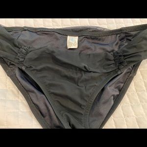 Women’s New w/out tags black JCrew bikini bottom‎ S